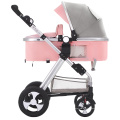 Chaise de poussée de babystroller de luxe Baby poussette pliable 3 en 1